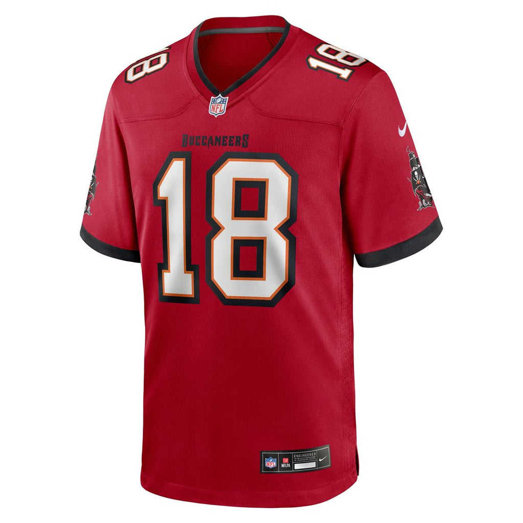 Men's Tampa Bay Buccaneers Josh Williams Nike  Red Team Game Jersey