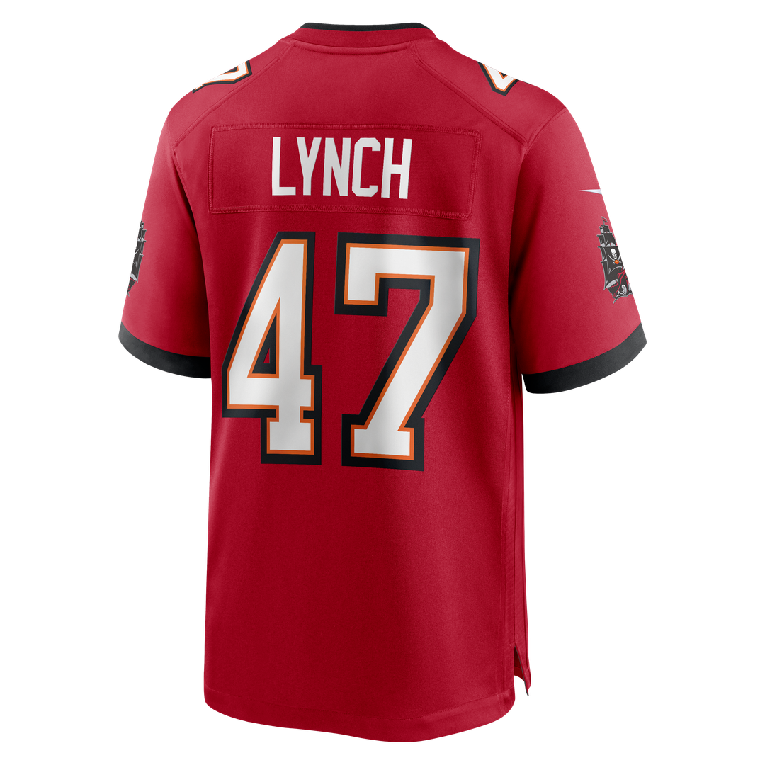Men's Tampa Bay Buccaneers John Lynch Nike Red Game Retired Player Jersey