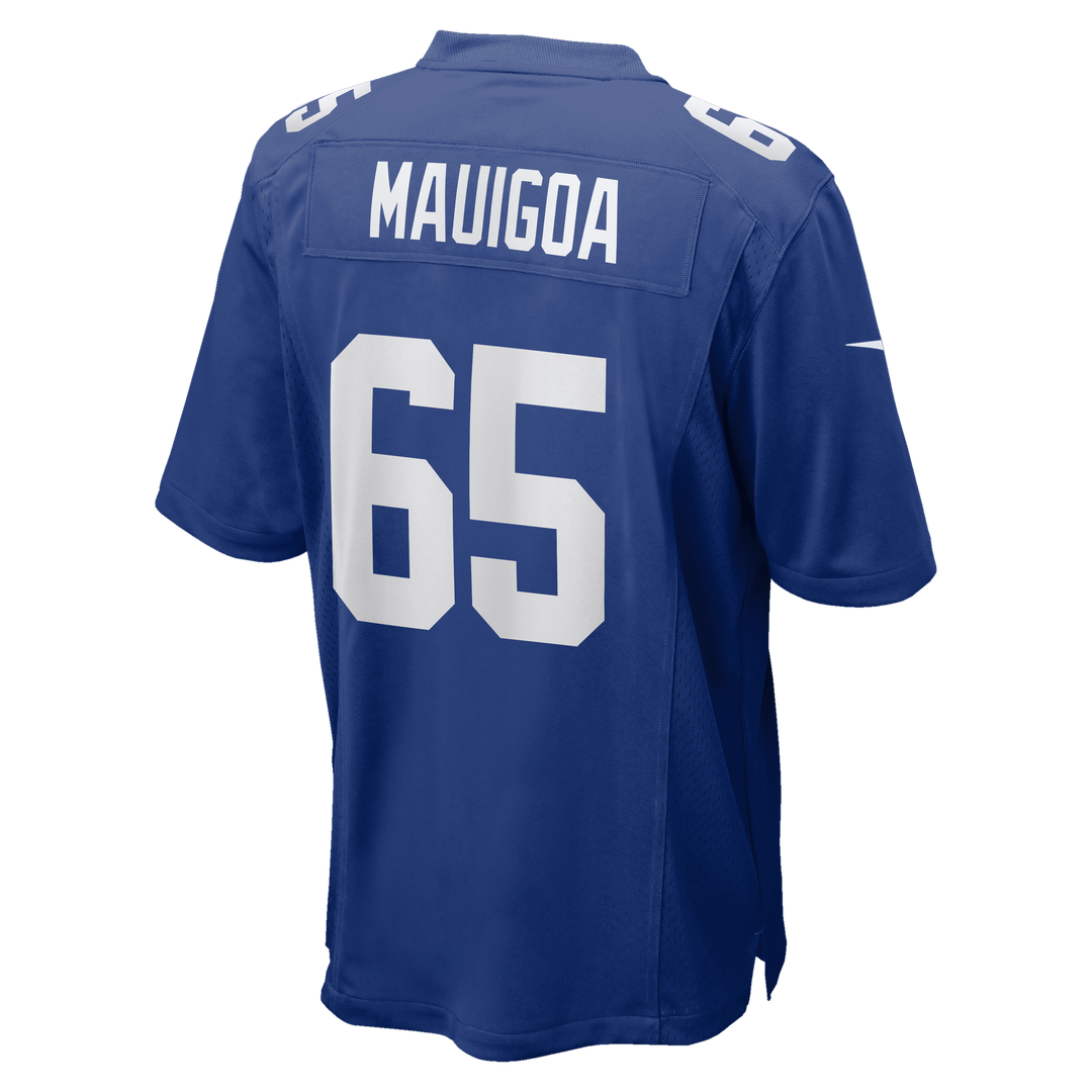 Men's New York Giants Francis Mauigoa Nike Royal Team Game Jersey
