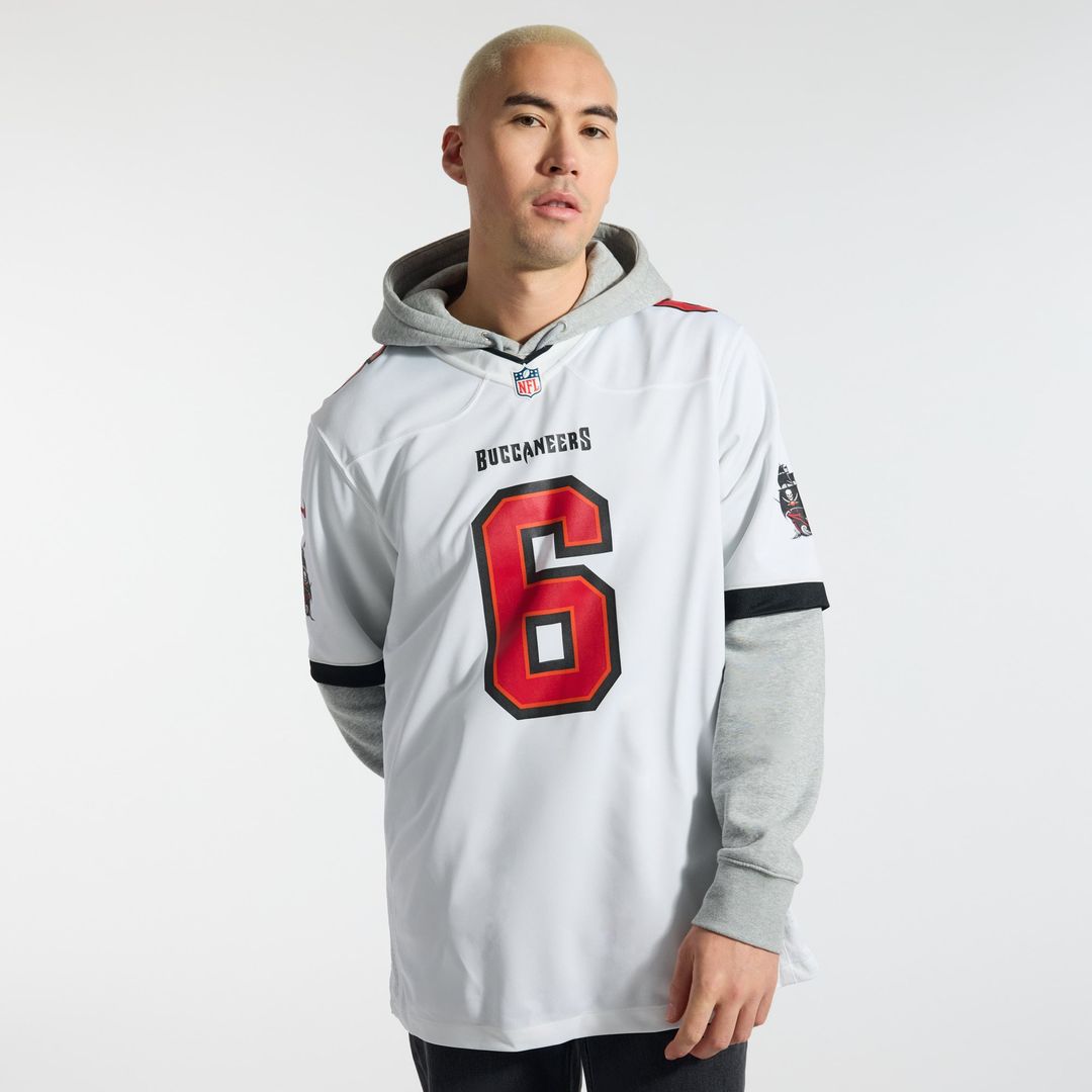 Men's Tampa Bay Buccaneers Baker Mayfield Nike Red Team Game Jersey