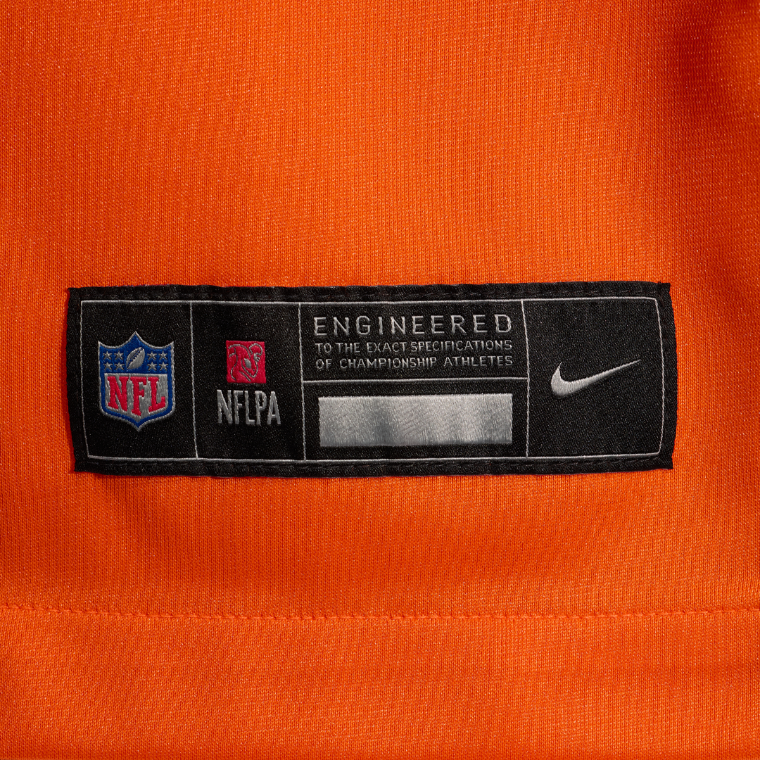 Men's Denver Broncos J.K. Dobbins Nike  Orange Team Game Jersey