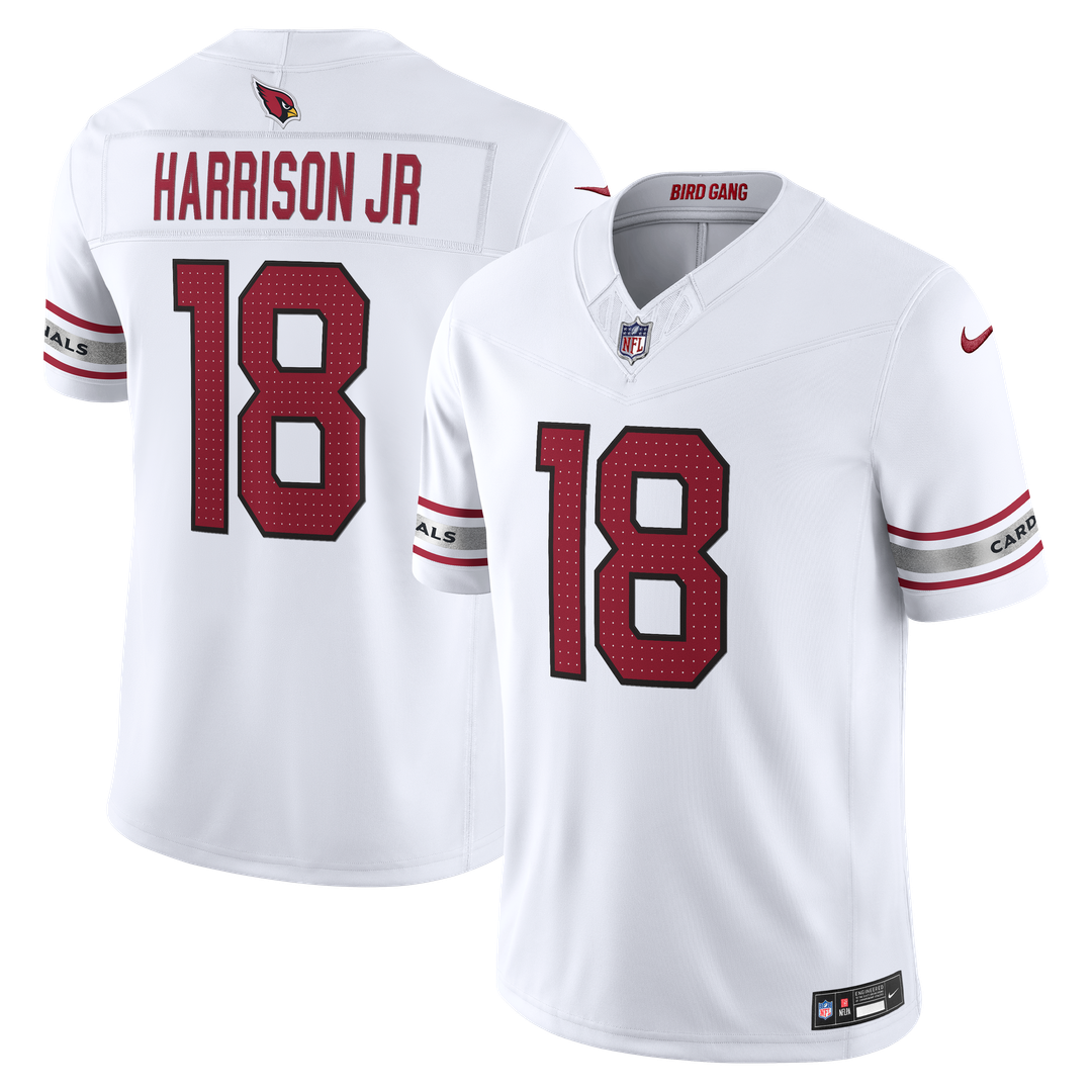 Men's Arizona Cardinals Marvin Harrison Jr. Nike Cardinal Team Vapor F.U.S.E. Stitched Limited Jersey