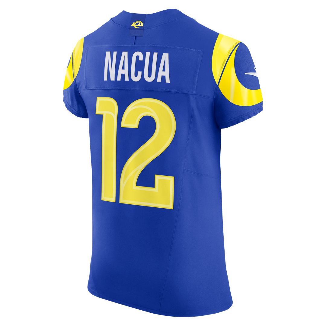 Men's Los Angeles Rams Puka Nacua Nike Royal Team Vapor F.U.S.E. Elite Jersey