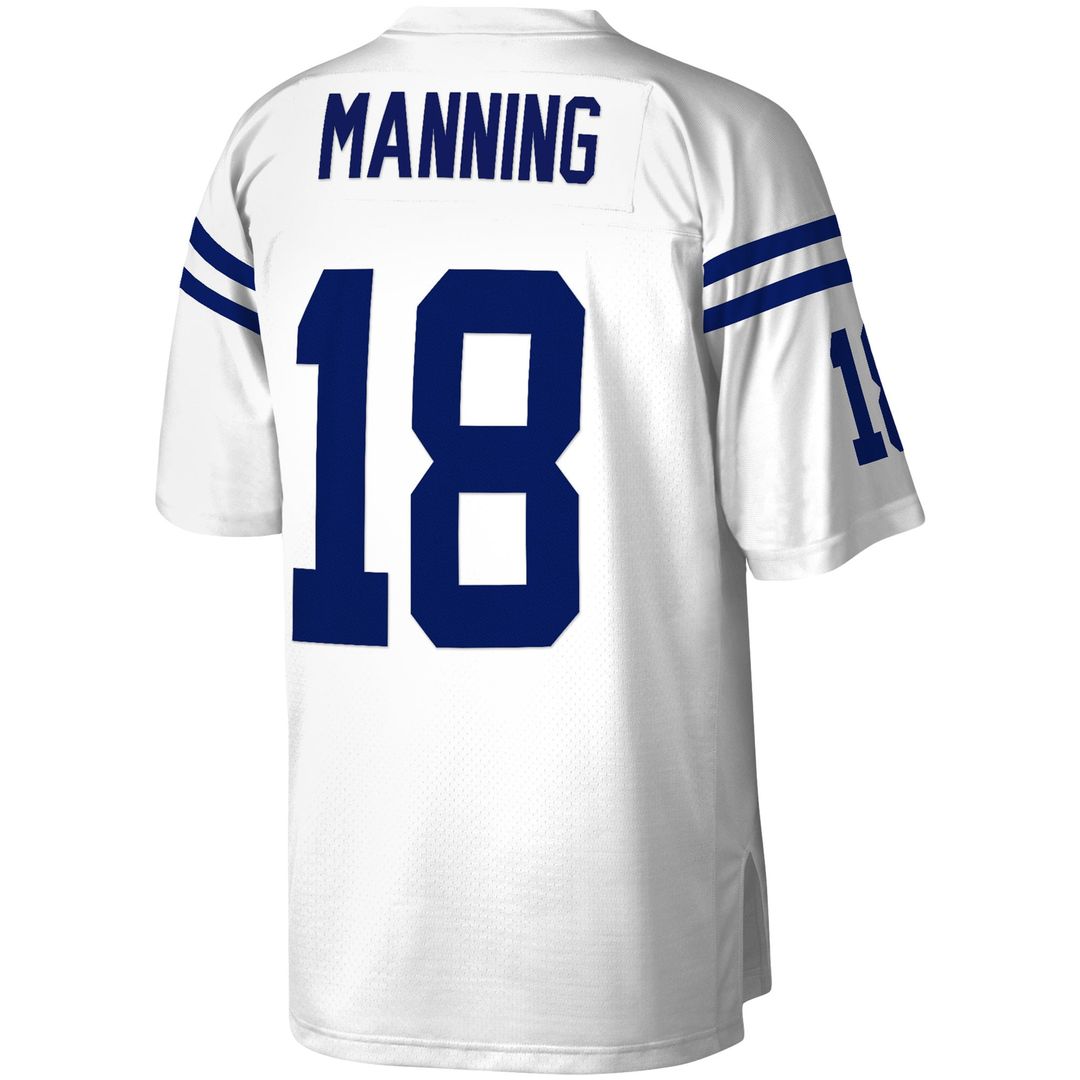 Men's Indianapolis Colts Peyton Manning Mitchell & Ness Royal Legacy Replica Jersey