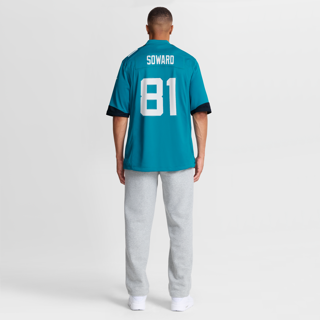 Men's Jacksonville Jaguars R. Jay Soward Nike  Teal Retired Player Team Game Jersey