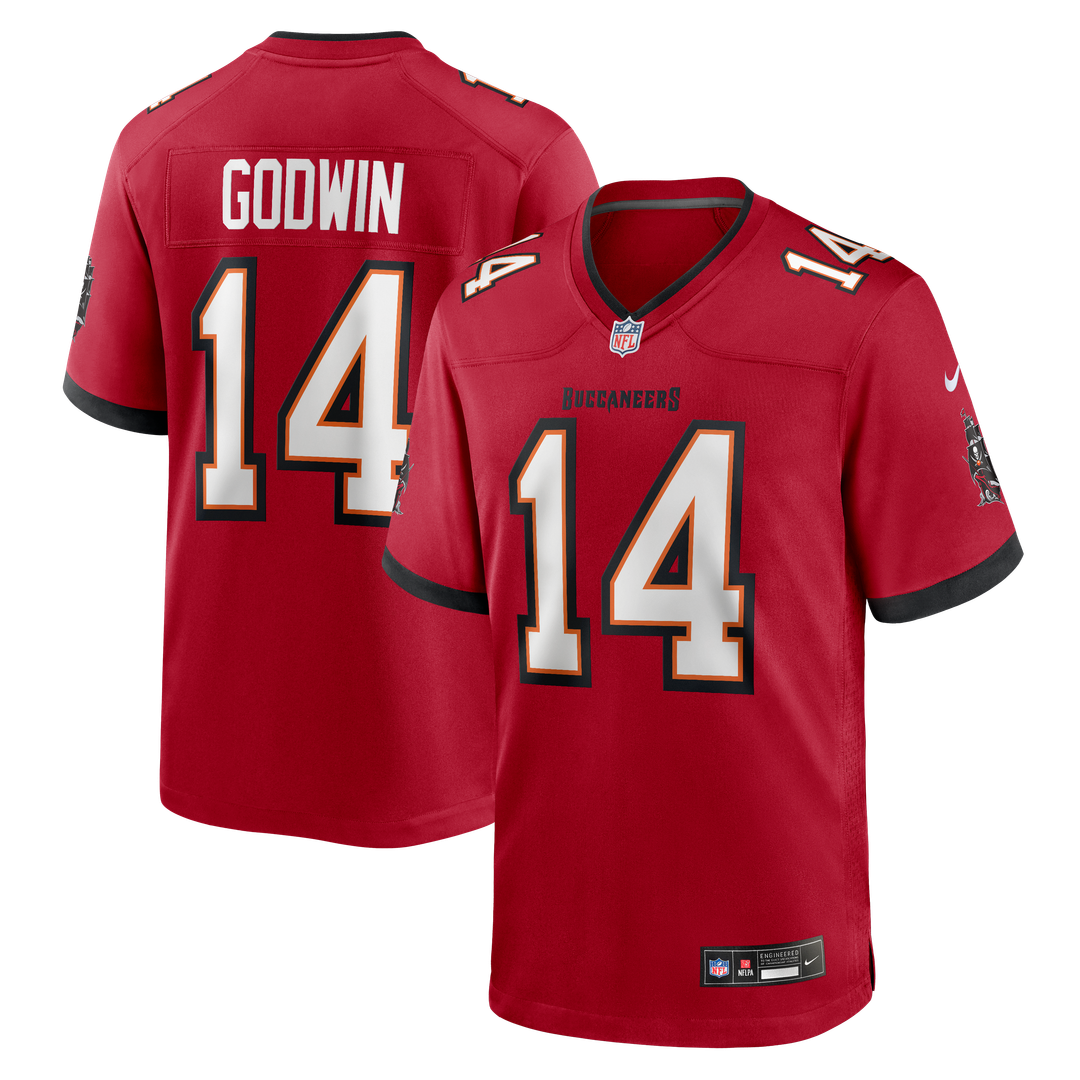 Men's Tampa Bay Buccaneers Chris Godwin Nike Orange Throwback Game Jersey
