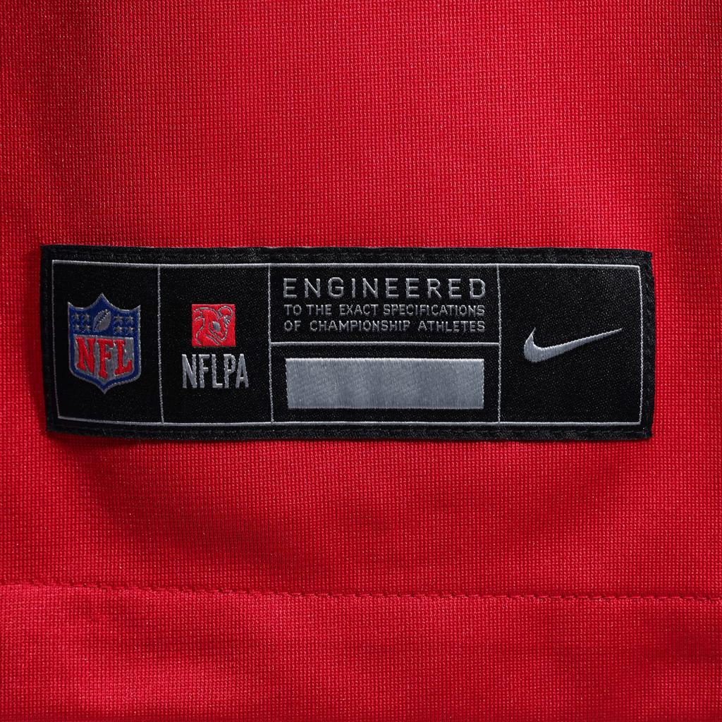 Men's Tampa Bay Buccaneers Bauer Sharp Nike Red Team Game Jersey