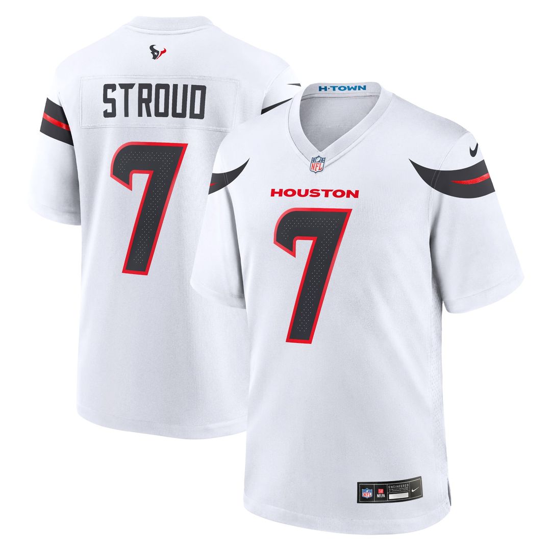 Men's Houston Texans C.J. Stroud Nike Red Alternate Game Jersey
