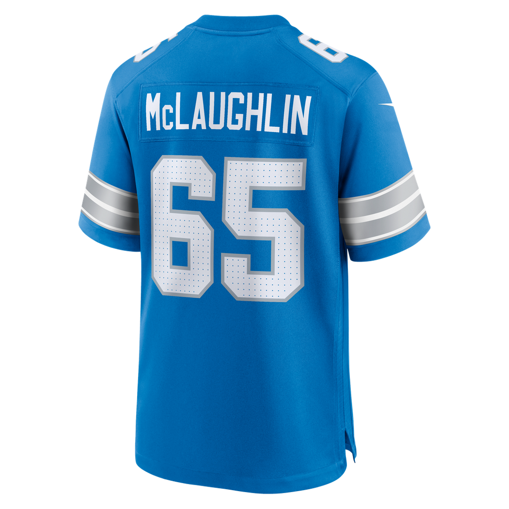 Men's Detroit Lions Seth McLaughlin Nike  Blue Team Game Jersey