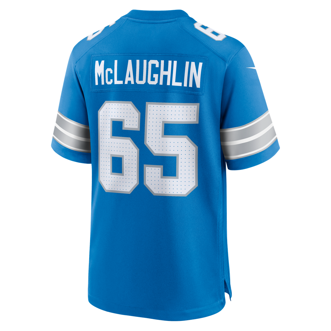 Men's Detroit Lions Seth McLaughlin Nike  Blue Team Game Jersey