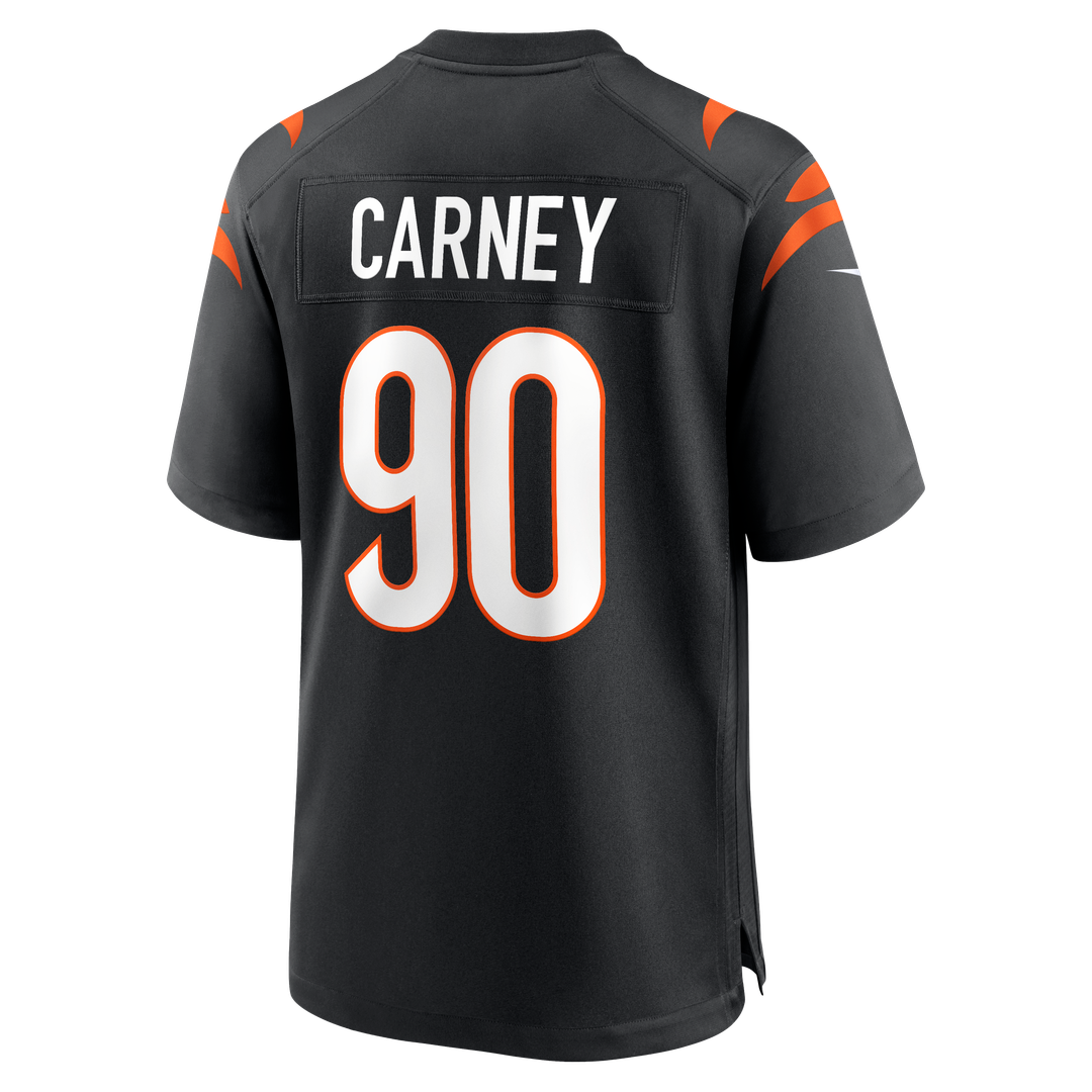 Men's Cincinnati Bengals Owen Carney Nike Black Home Game Player Jersey