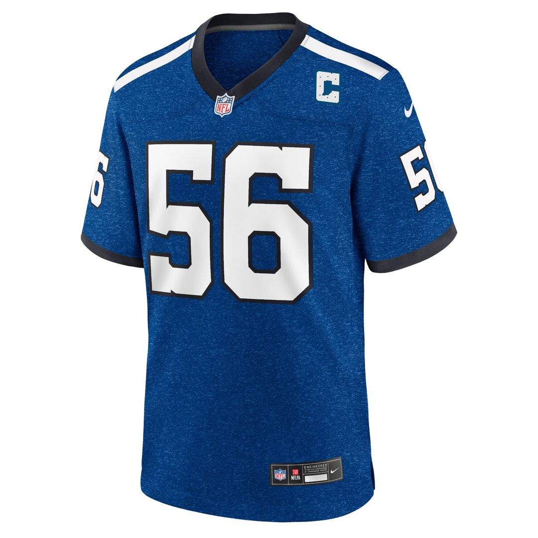 Men's Indianapolis Colts Quenton Nelson Nike Royal Indiana Nights Alternate Game Jersey