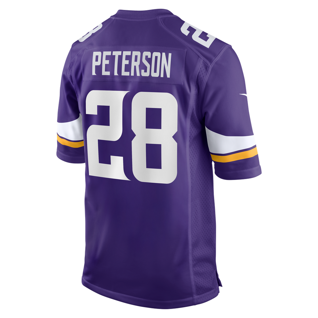 Men's Minnesota Vikings Adrian Peterson Nike Purple Team Retired Game Jersey