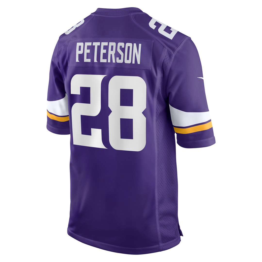 Men's Minnesota Vikings Adrian Peterson Nike Purple Team Retired Game Jersey