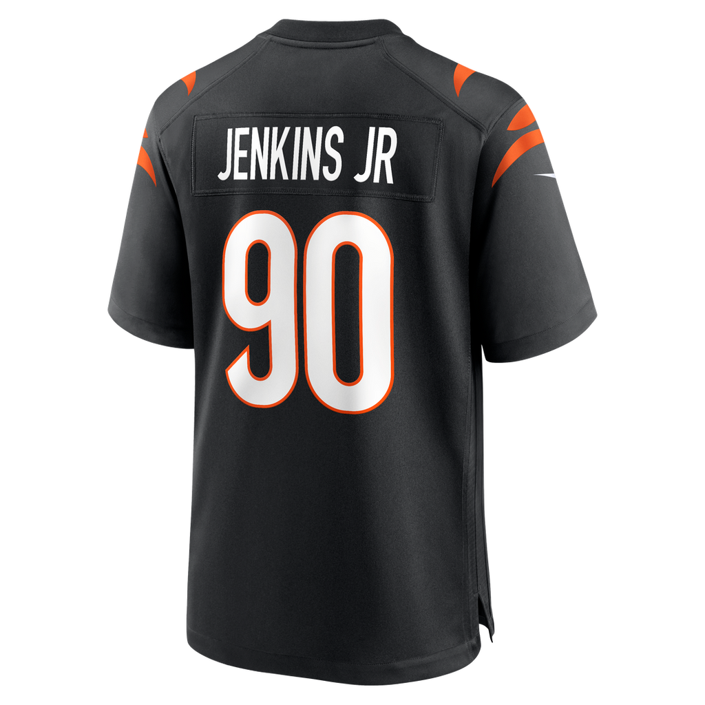 Men's Cincinnati Bengals Kris Jenkins Jr. Nike  Black  Game Jersey