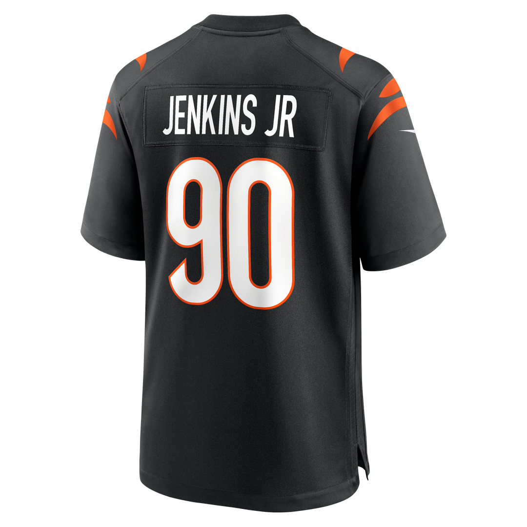 Men's Cincinnati Bengals Kris Jenkins Jr. Nike  Black  Game Jersey