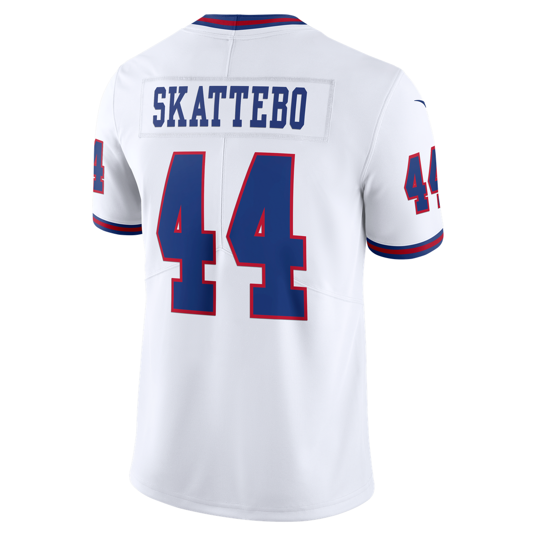 Men's New York Giants Cam Skattebo Nike Royal Legacy Vapor Untouchable Stitched Limited Jersey