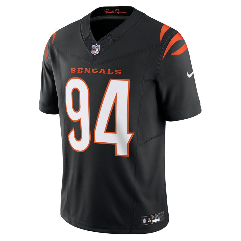 Men's Cincinnati Bengals Sam Hubbard Nike Black Vapor F.U.S.E. Limited Jersey