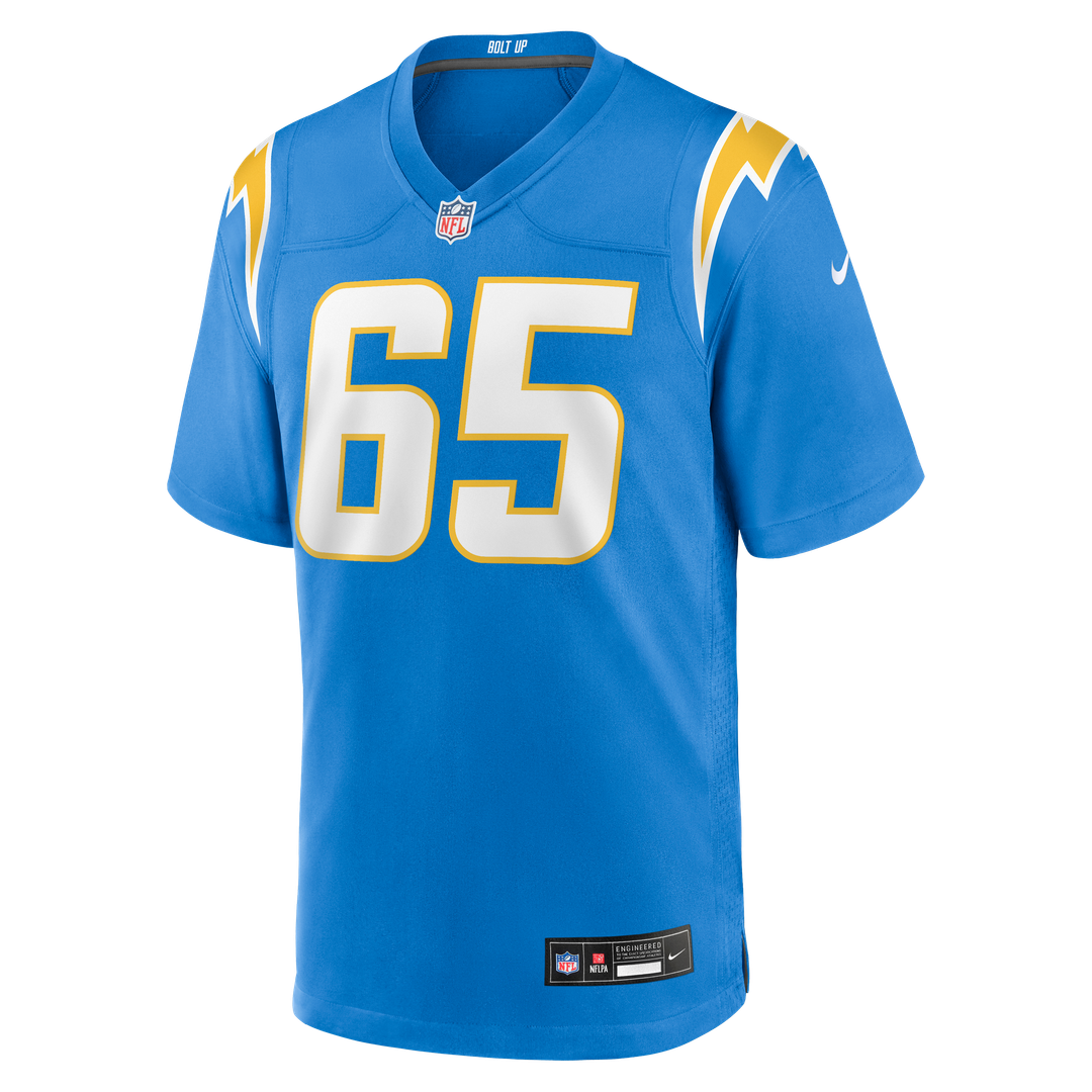 Men's Los Angeles Chargers Logan Taylor Nike Powder Blue Team Game Jersey