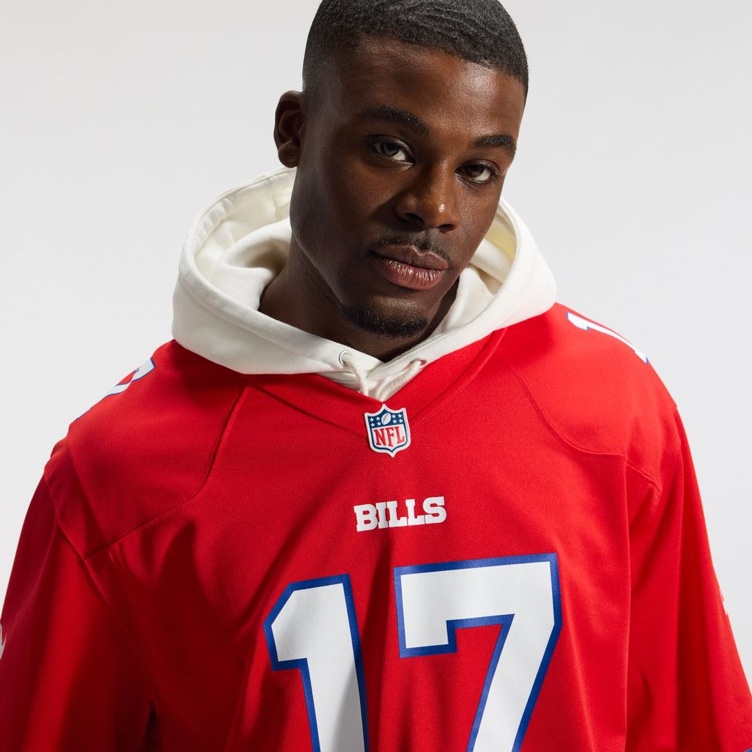 Men's Buffalo Bills Josh Allen Nike Gray Nickel City Game Jersey