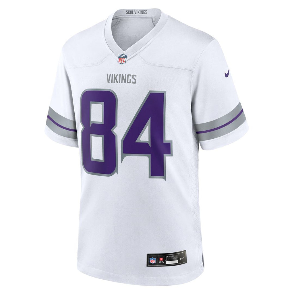 Men's Minnesota Vikings Randy Moss Nike White Alternate Retired Player Game Jersey