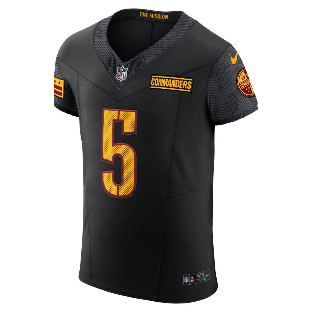Men's Washington Commanders Jayden Daniels Nike Burgundy Team Vapor F.U.S.E. Elite Jersey