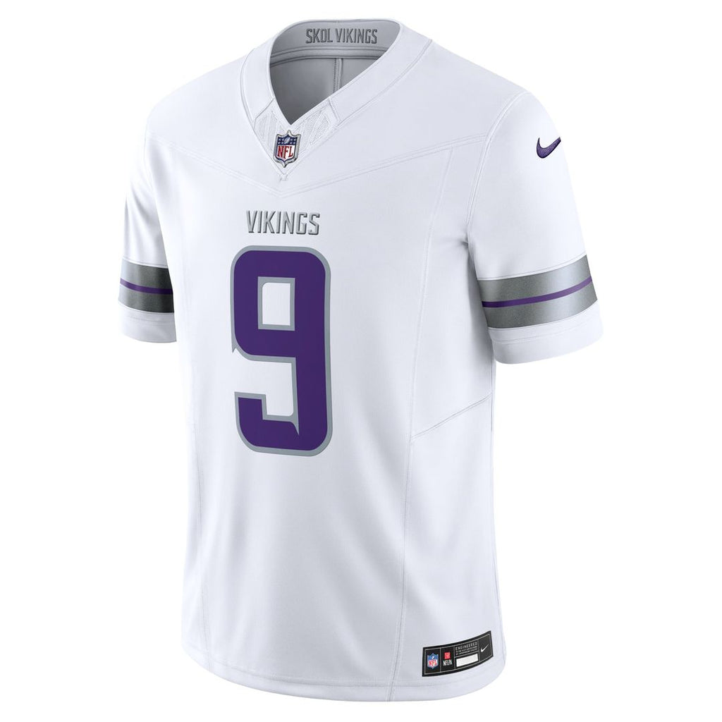 Men's Minnesota Vikings J.J. McCarthy Nike White Vapor F.U.S.E. Limited Jersey