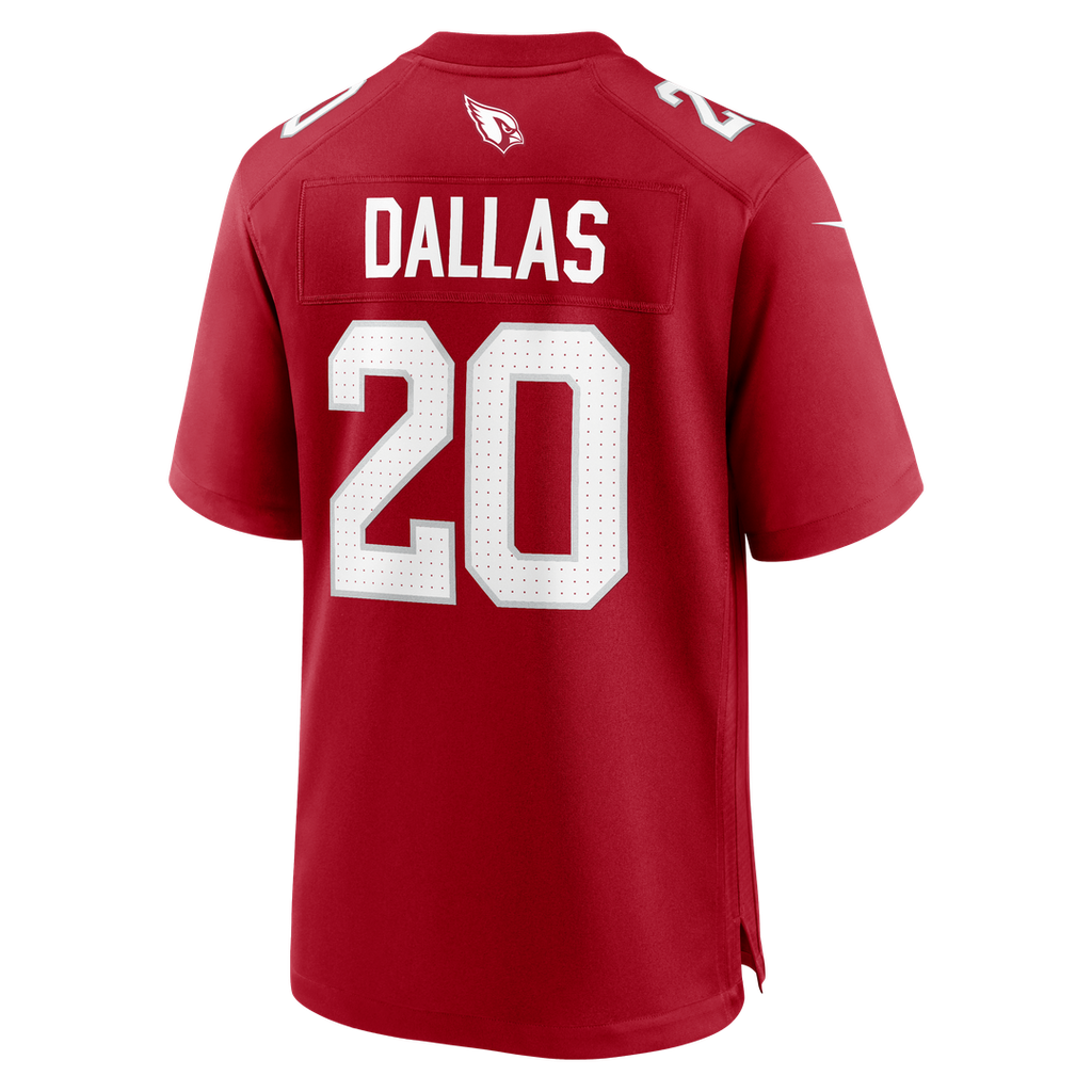 Men's Arizona Cardinals DeeJay Dallas Nike  Cardinal Team Game Jersey