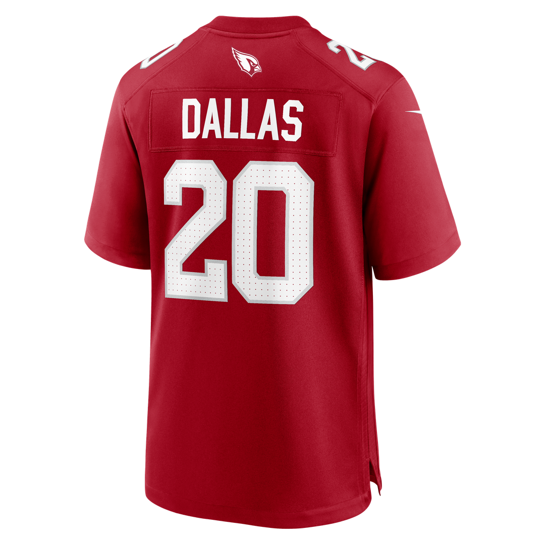 Men's Arizona Cardinals DeeJay Dallas Nike  Cardinal Team Game Jersey