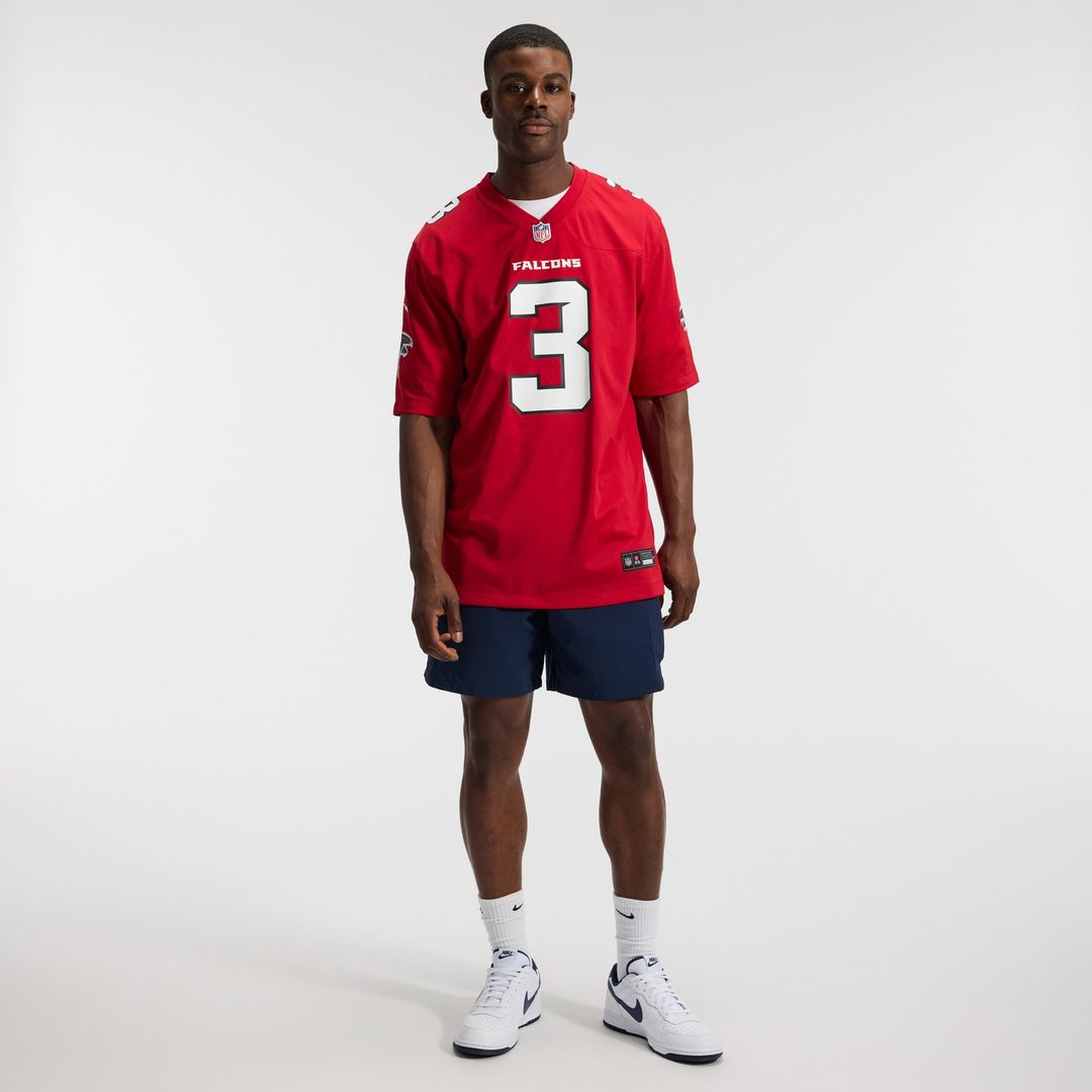Men's Atlanta Falcons Jessie Bates III Nike White Game Jersey