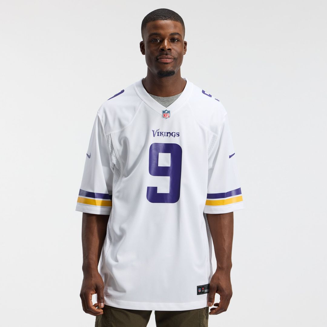 Men's Minnesota Vikings J.J. McCarthy Nike  White Game Jersey