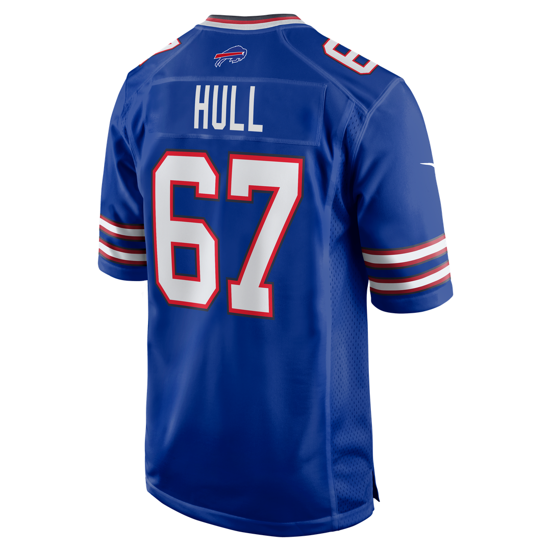 Men's Buffalo Bills Kent Hull Nike Royal Game Retired Player Jersey