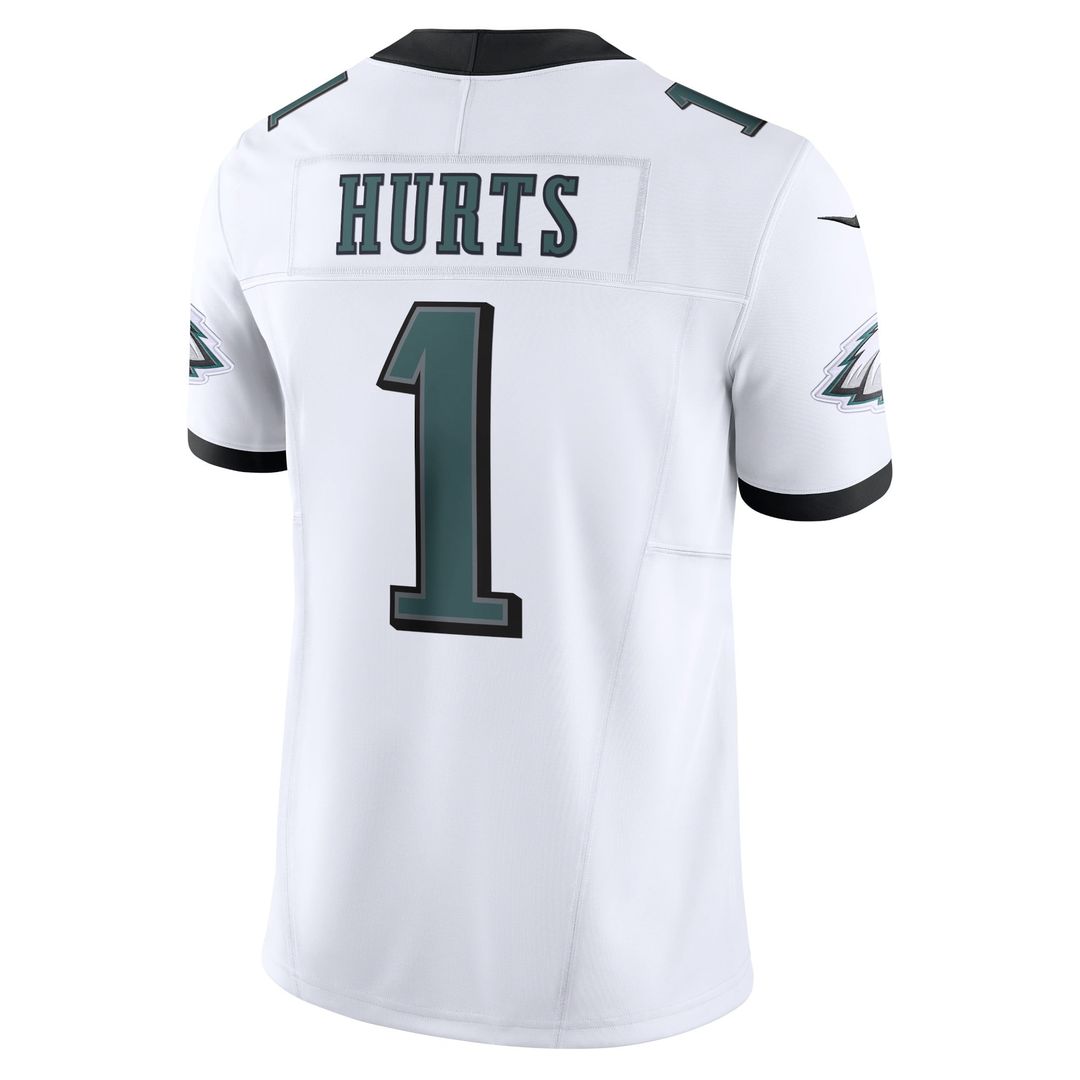 Men's Philadelphia Eagles Jalen Hurts Nike Green Vapor F.U.S.E. Limited Jersey