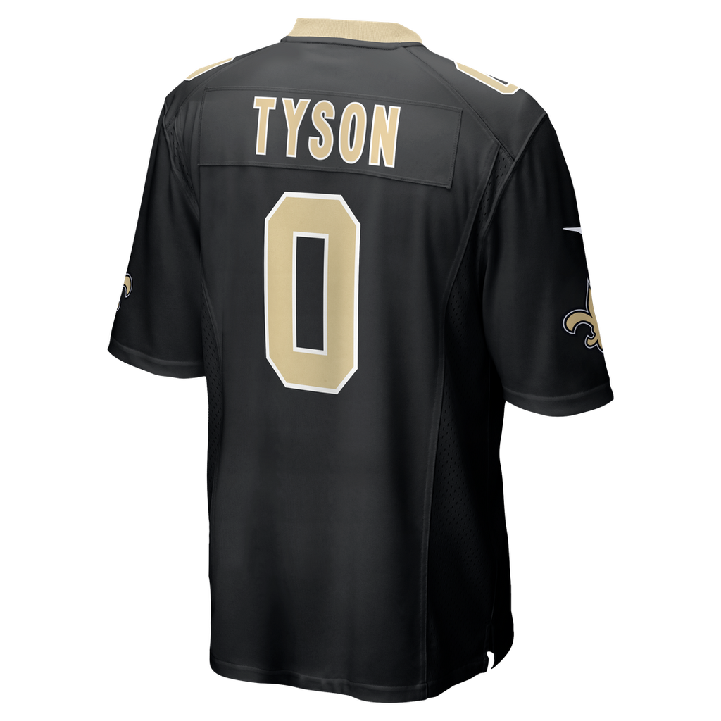 Men's New Orleans Saints Jordyn Tyson Nike Gold Alternate Game Jersey