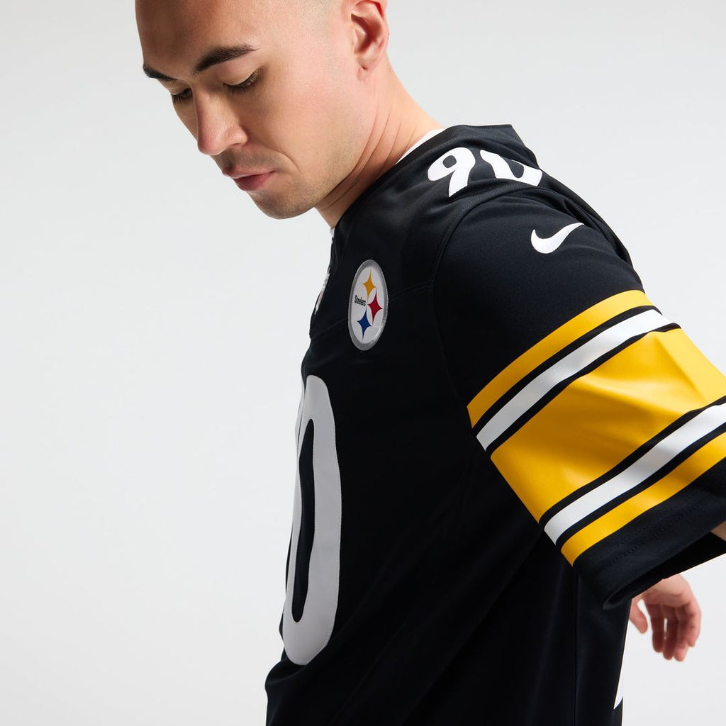 Men's Pittsburgh Steelers T.J. Watt Nike Gold Alternate Vapor F.U.S.E. Stitched Limited Jersey