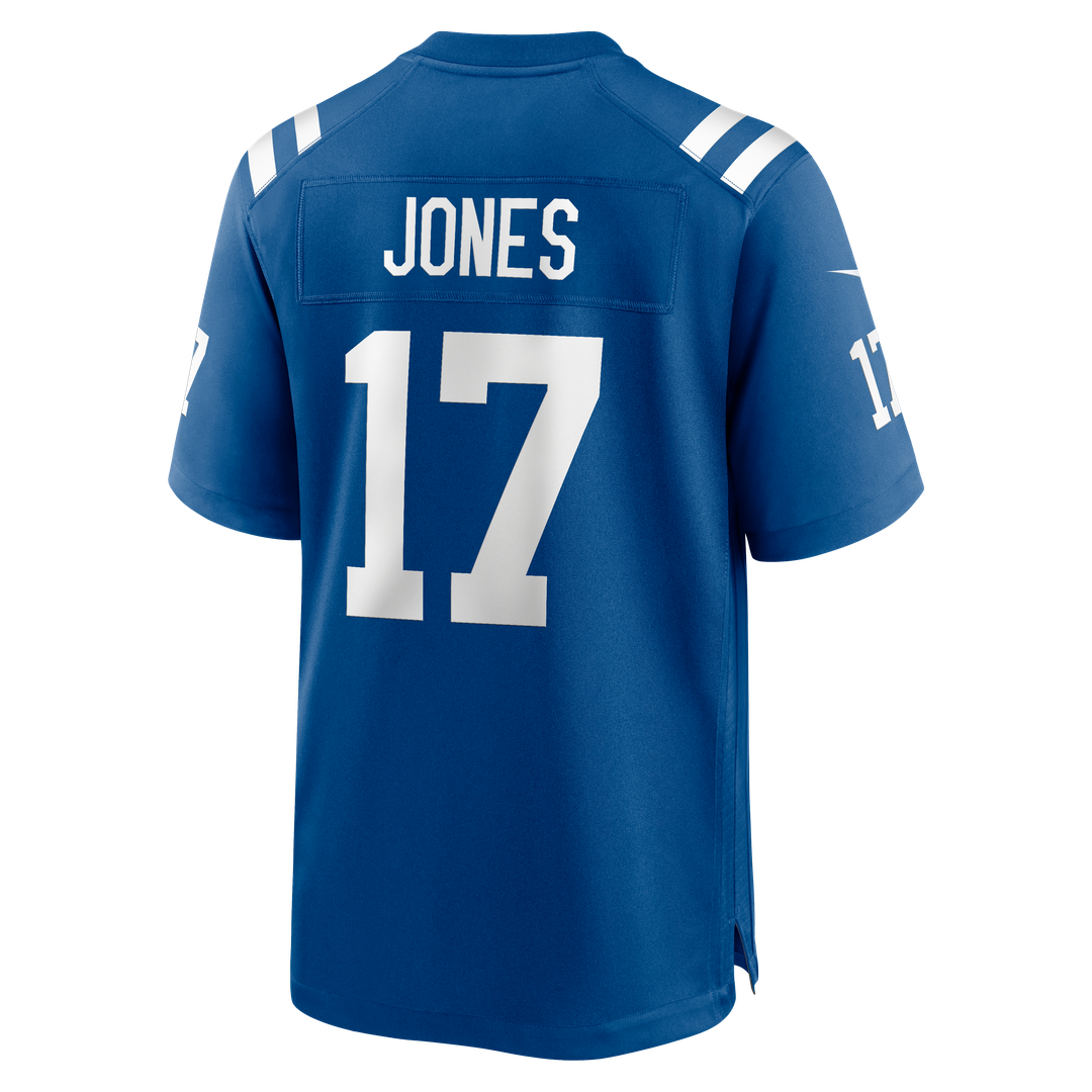 Men's Indianapolis Colts Daniel Jones Nike  Royal Team Game Jersey