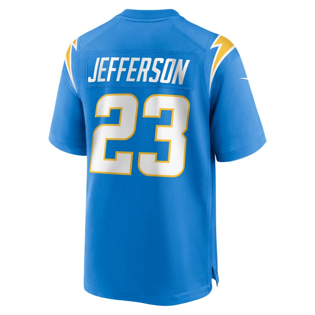 Men's Los Angeles Chargers Tony Jefferson Nike  Powder Blue Team Game Jersey