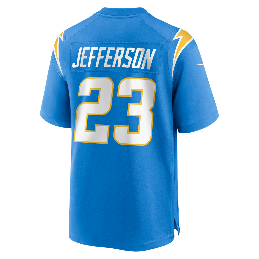 Men's Los Angeles Chargers Tony Jefferson Nike  Powder Blue Team Game Jersey