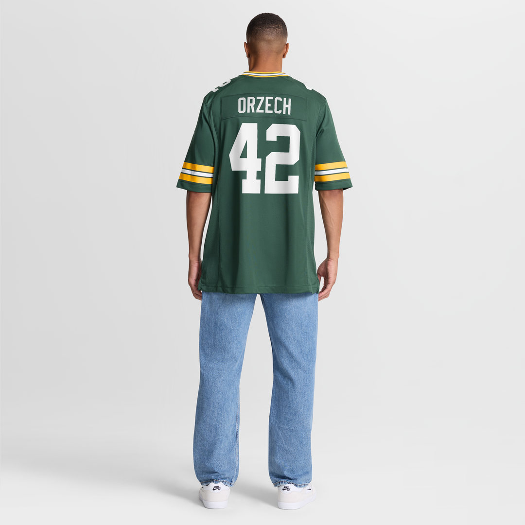 Men's Green Bay Packers Matt Orzech Nike  Green  Game Jersey