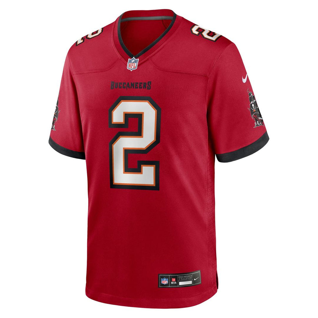 Men's Tampa Bay Buccaneers Emeka Egbuka Nike Pewter Alternate Game Player Jersey
