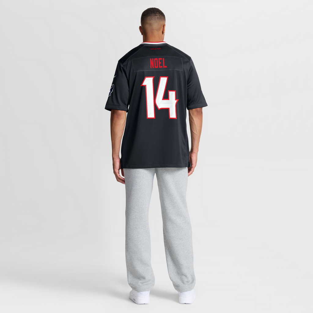 Men's Houston Texans Jaylin Noel Nike  Navy Team Game Jersey