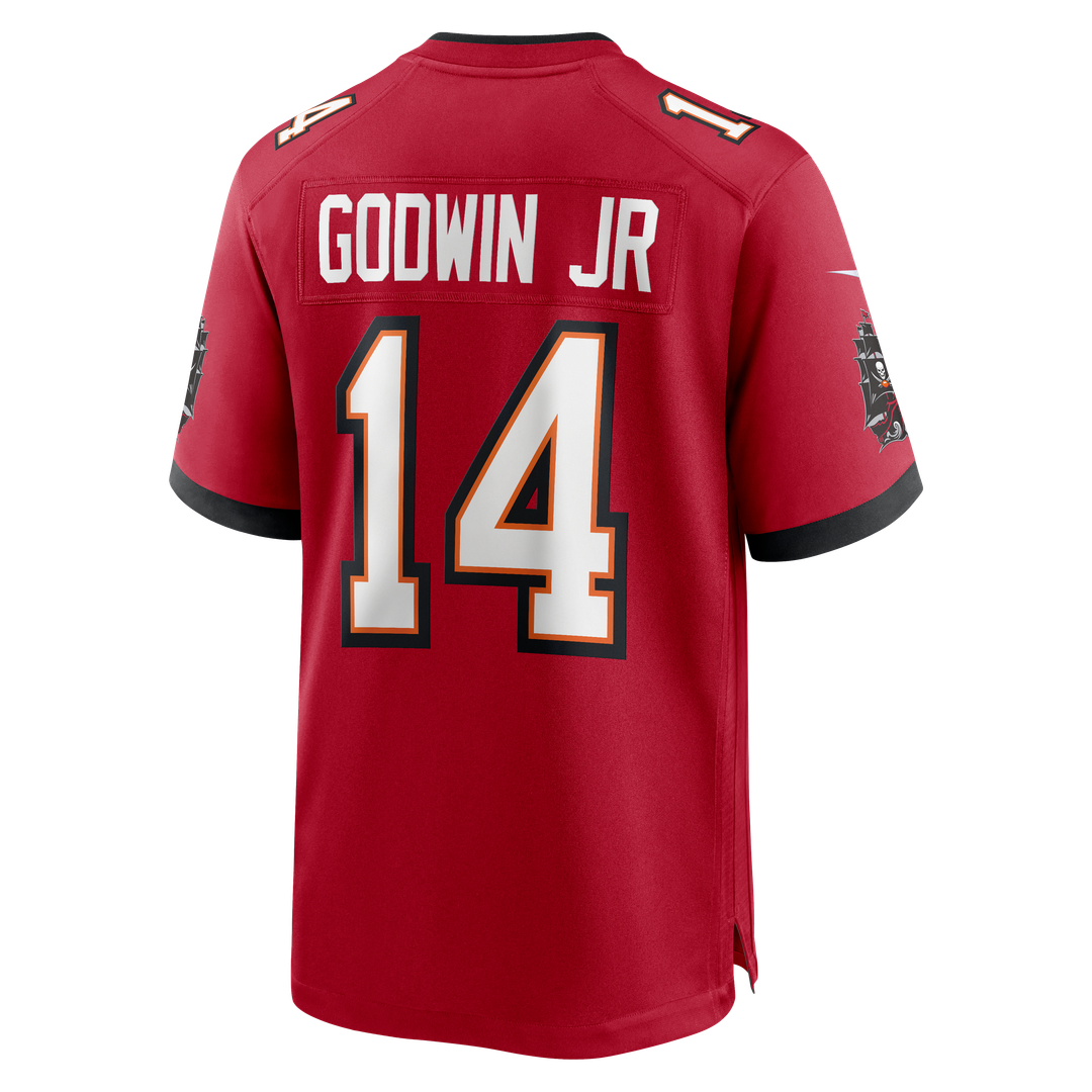 Men's Tampa Bay Buccaneers Chris Godwin Jr. Nike Red Game Player Jersey