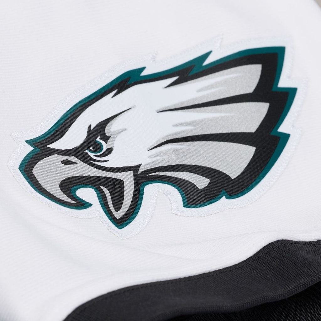 Men's Philadelphia Eagles Jason Kelce Mitchell & Ness White Big & Tall 2011 Legacy Replica Player Jersey
