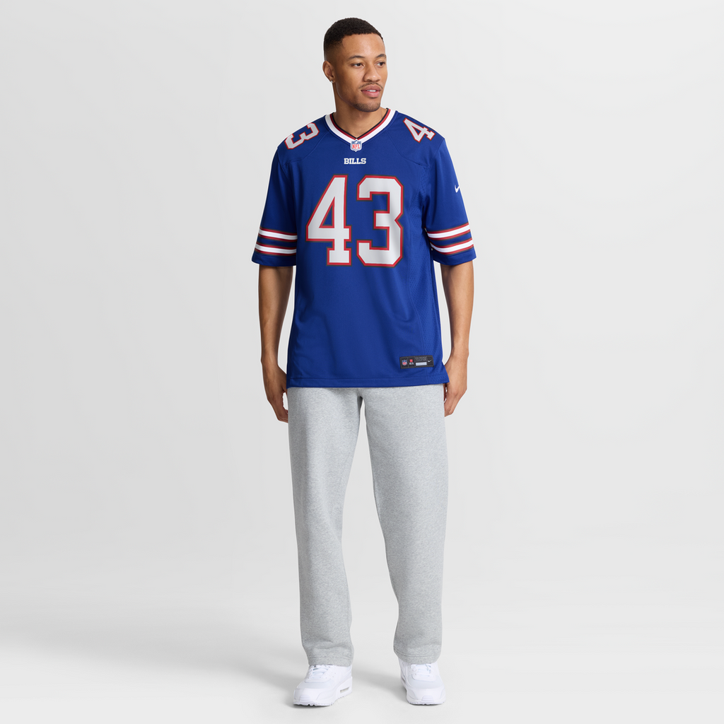 Men's Buffalo Bills Dorian Strong Nike  Royal Team Game Jersey