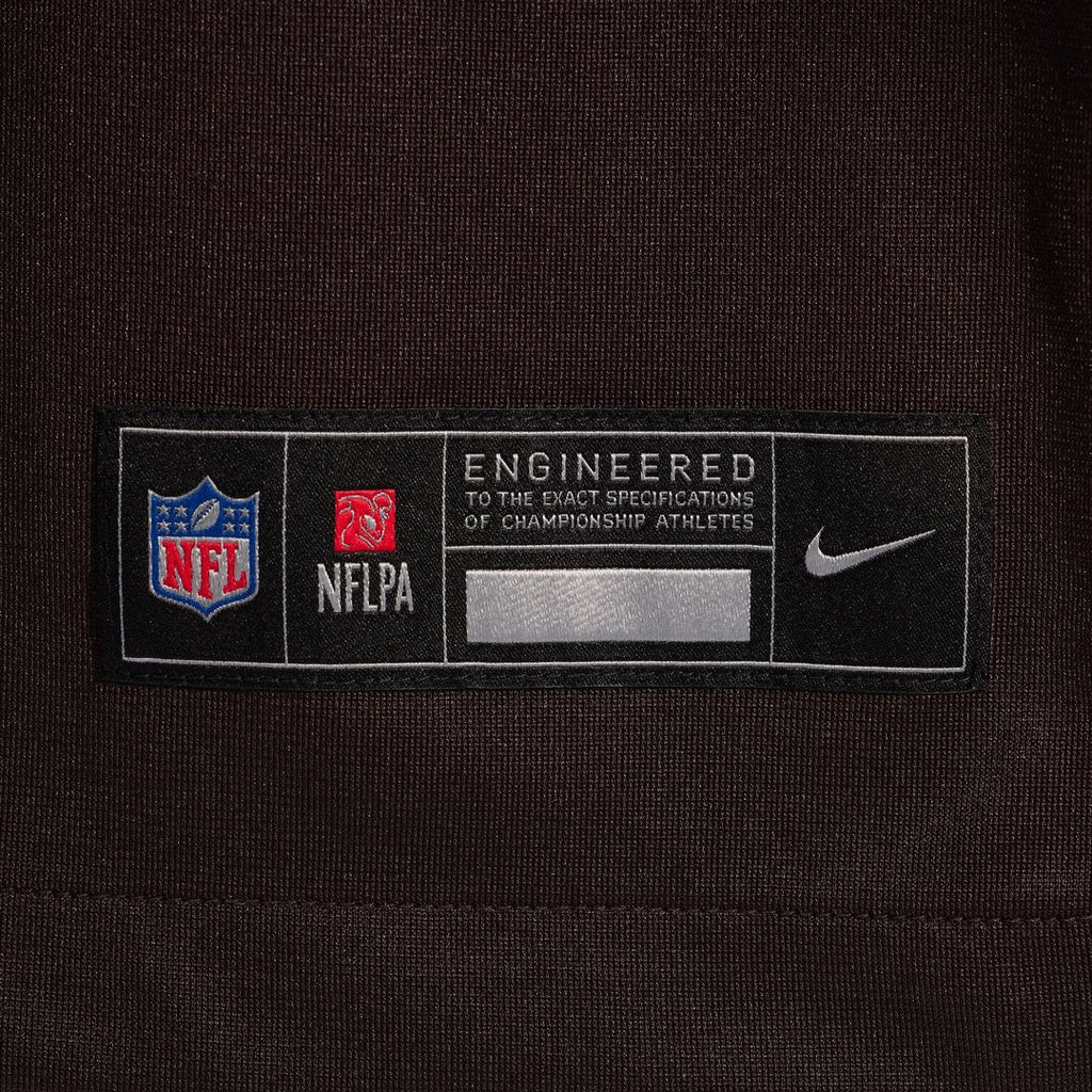 Men's Cleveland Browns Don Fleming Nike Brown Retired Player Jersey