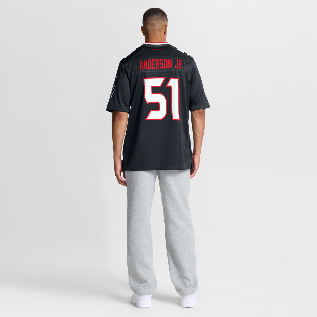 Men's Houston Texans Will Anderson Jr. Nike Navy Game Jersey
