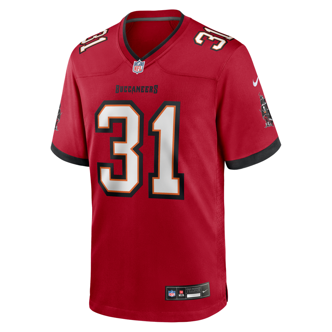 Men's Tampa Bay Buccaneers Antoine Winfield Jr. Nike Red Game Jersey