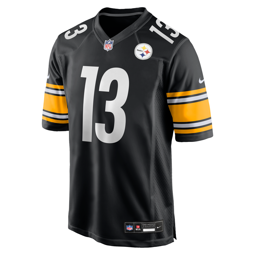 Men's Pittsburgh Steelers Rico Dowdle Nike Black Game Jersey