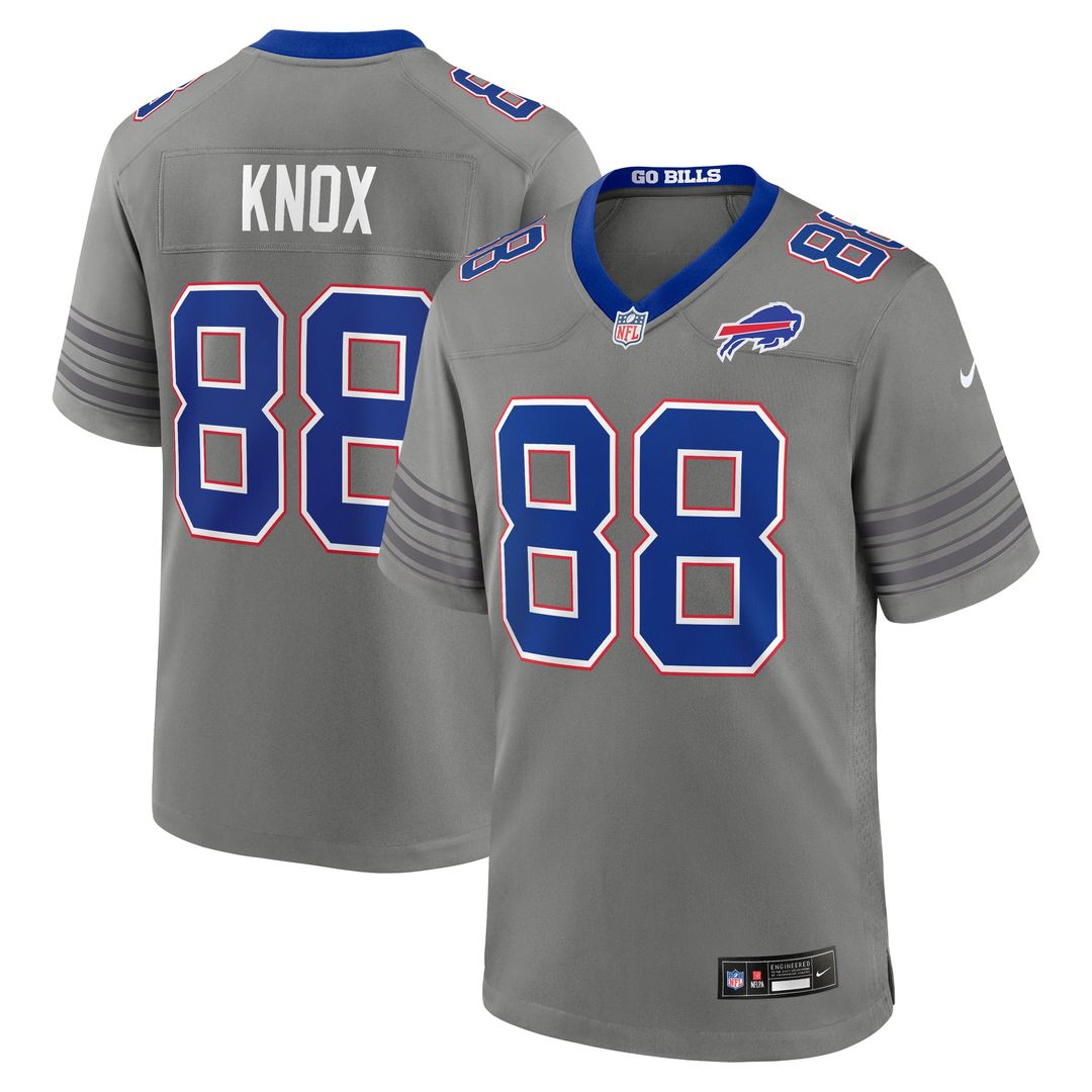 Men's Buffalo Bills Dawson Knox Nike Red Alternate Game Jersey