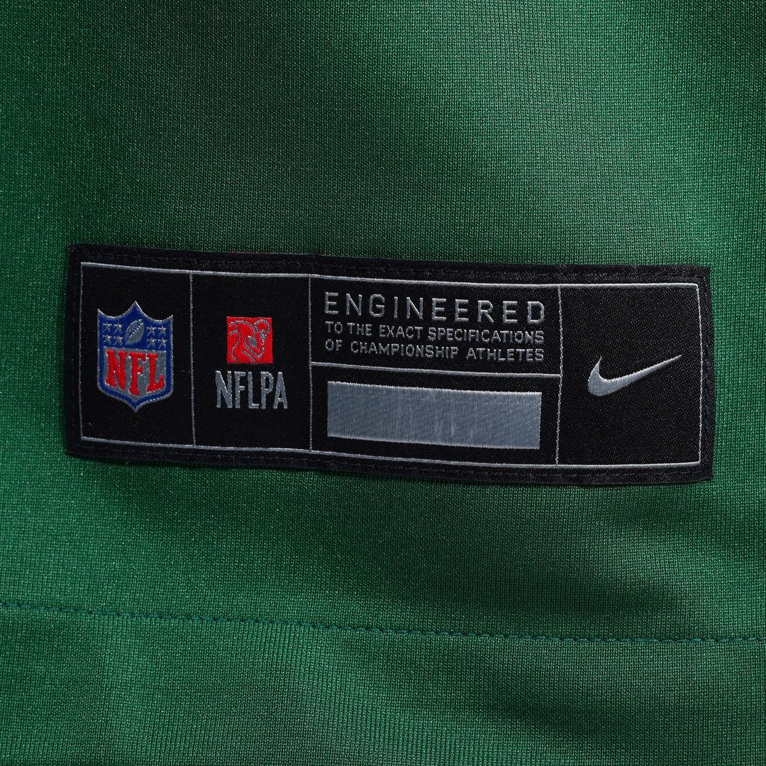 Men's New York Jets David Bailey Nike Legacy Black Alternate Game Player Jersey